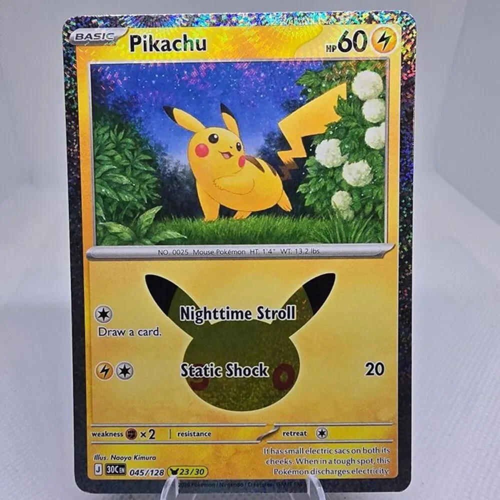 Pikachu #45 Pokemon 30th Celebration (23/30)